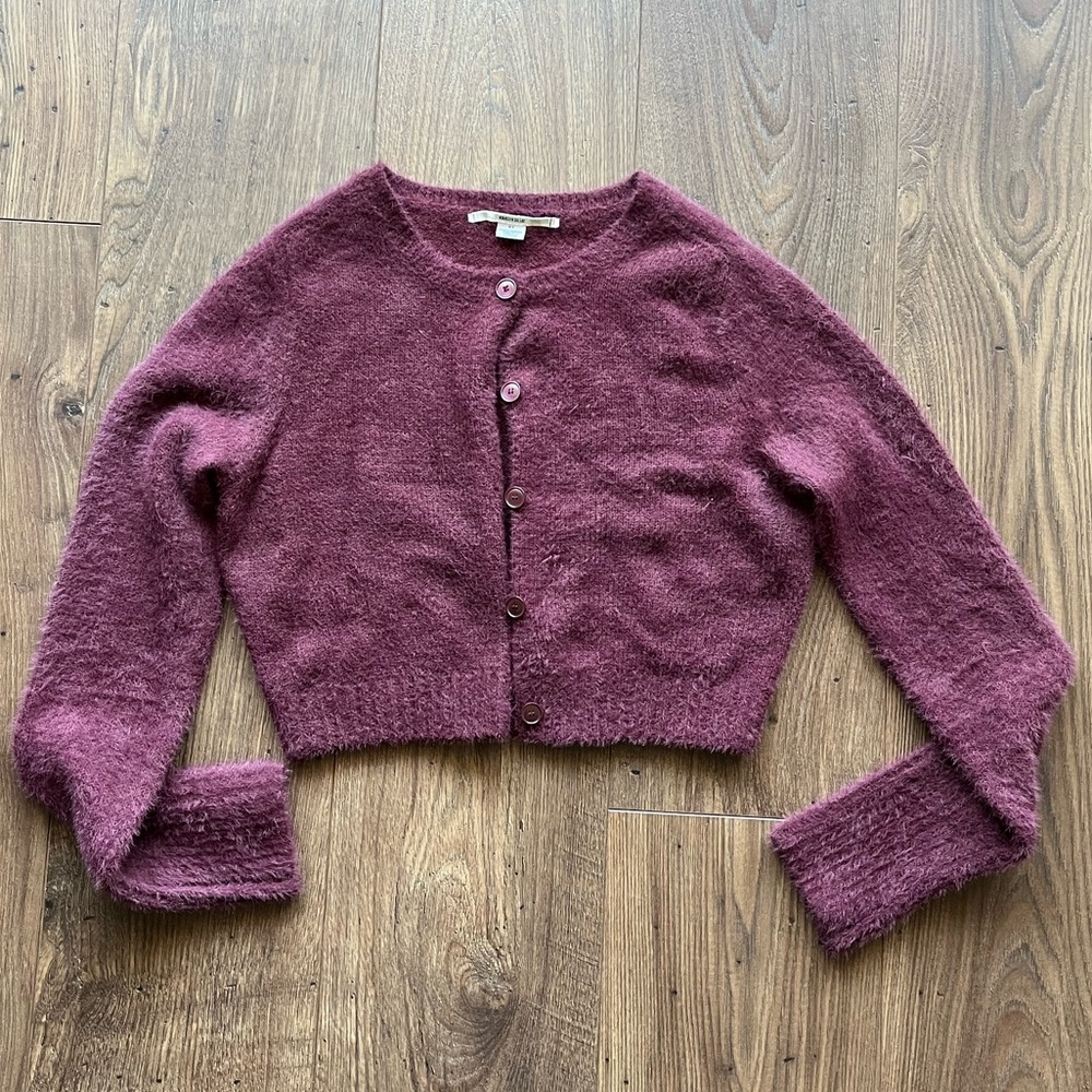 Kimichi Blue Cropped Cardigan